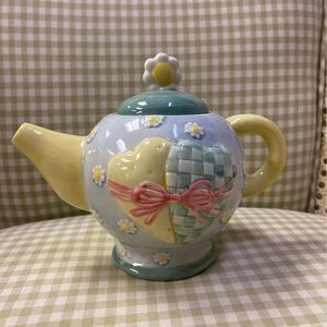 NIB Debbie Mumm Friendship Home Collection Mini Teapot Handpainted Sakura